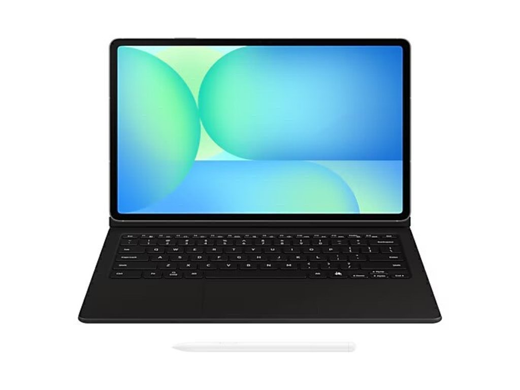 Чехол-Клавиатура c Touch-Pad и Клавишей Al Samsung Tab S10 FE Plus Черный EF-DX625