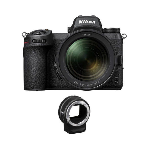 Nikon Z5 Kit 24-50mm F/4.5 - 6.3 VR   переходник FTZ Меню На Английском Языке