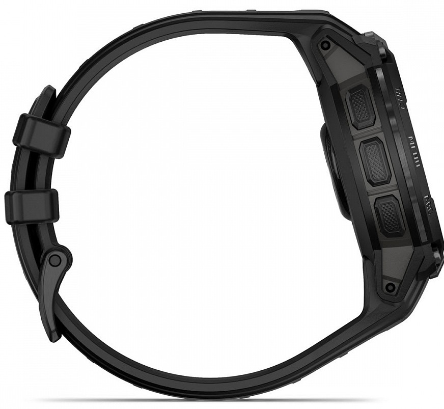 Garmin Instinct Crossover Amoled Tactical Edition с Черным Силиконовым Ремешком (010-03398-02)