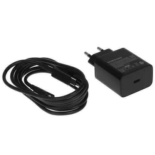 Сетевой Адаптер Samsung 45W PD Compact Desing /USB-C Port /USB Type-C to C Cable (5A/1.8m)