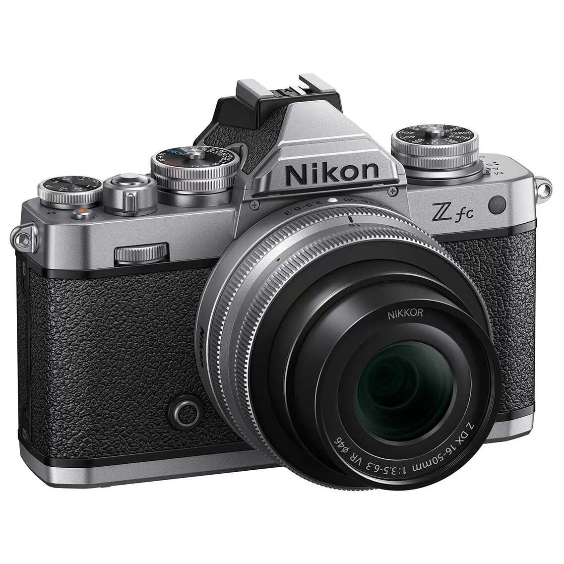 Nikon Z FC Kit 16-50mm F/3.5-6.3 VR Серебристый Меню На Русском Языке