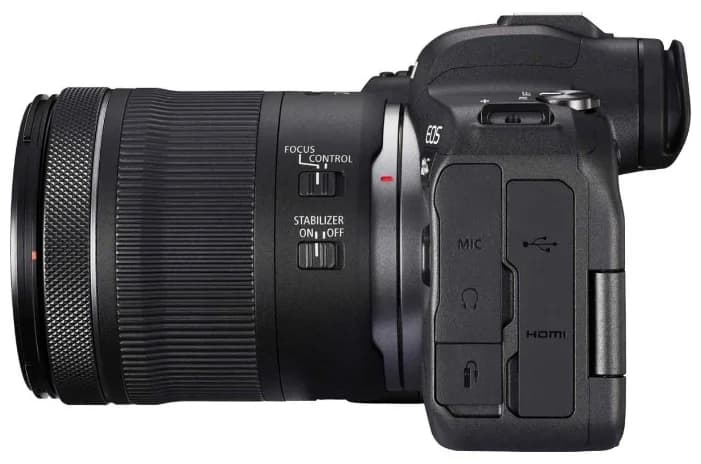 Canon EOS R6 Kit RF 24-105mm F/4-7.1 IS STM Меню на Английском языке
