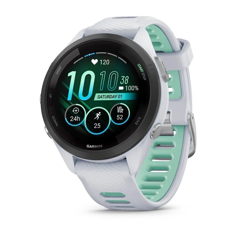 Garmin Forerunner 265S Белые с Белым Ремешком (010-02810-14)