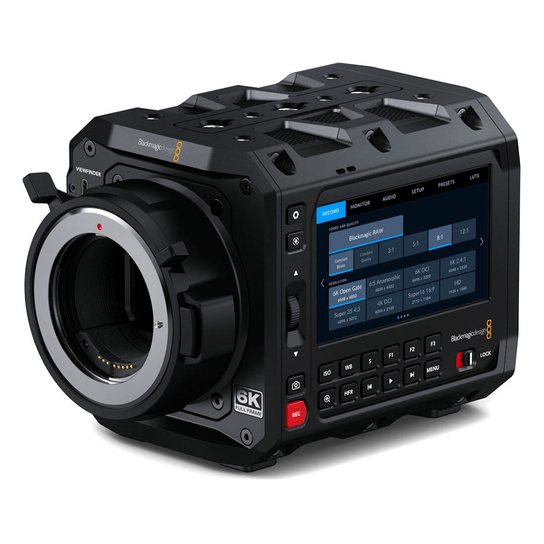 Видеокамера Blackmagic Pyxis 6K EF  Меню На Русском Языке