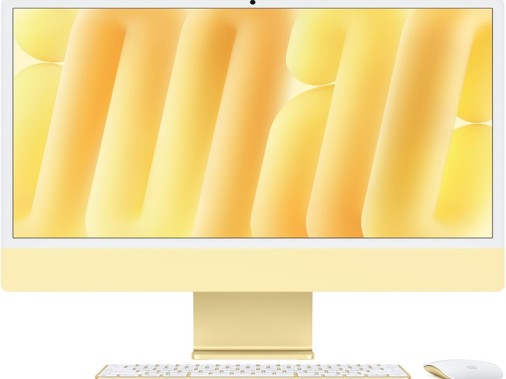 iMac 24 2024 M4 10C CPU/16/256ssd/10C GPU Желтый MWUW3