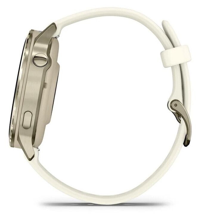 Garmin Venu 4 41mm Лунно-Золотистые с Бежевым Ремешком (010-03013-00)