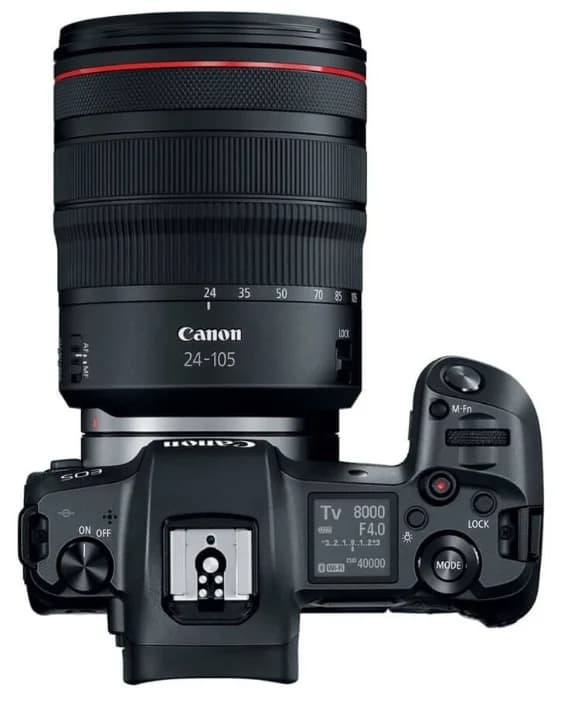 Canon EOS R Kit RF 24-105mm F/4L IS USM Меню На Английском Языке