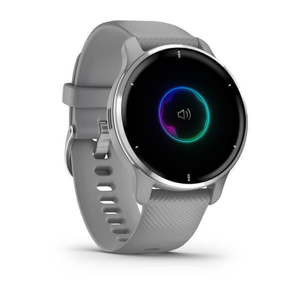 Garmin Venu 2 Plus Серебристые (010-02496-10)