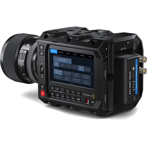 Видеокамера Blackmagic Pyxis 6K L-Mount  Меню На Русском Языке