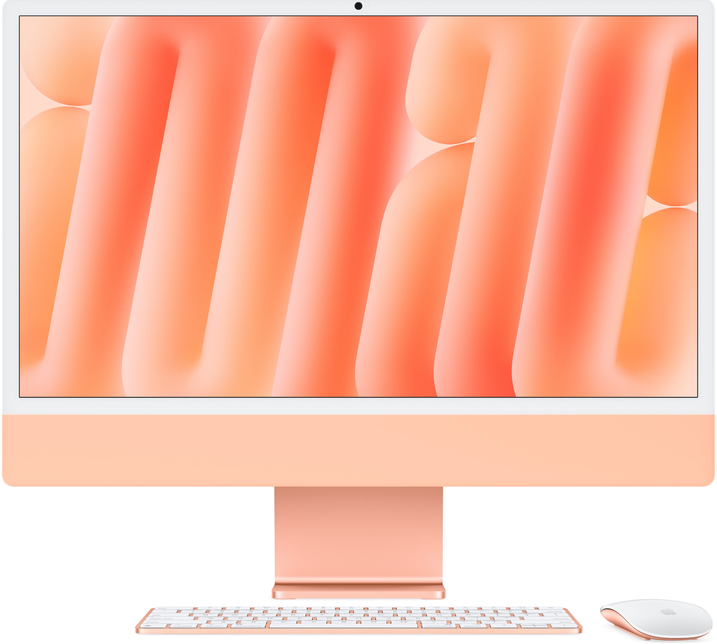 iMac 24 2024 M4 8C CPU/16/256ssd/8C GPU Оранжевый MWUJ3