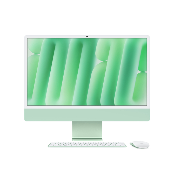iMac 24 2024 M4 8C CPU/16/256ssd/8C GPU Зеленый MWUE3