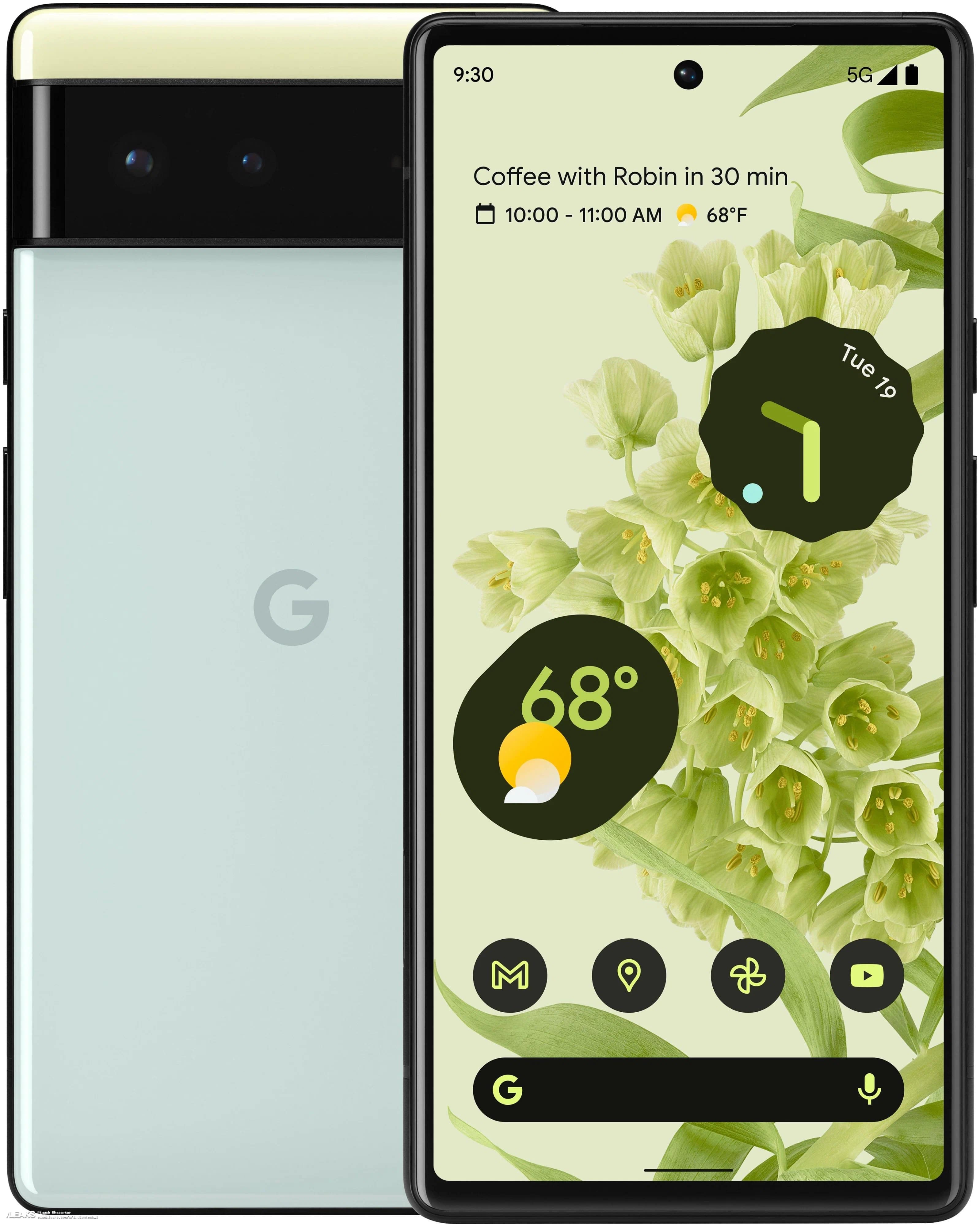 Google Pixel 6 8/256Gb Зеленый