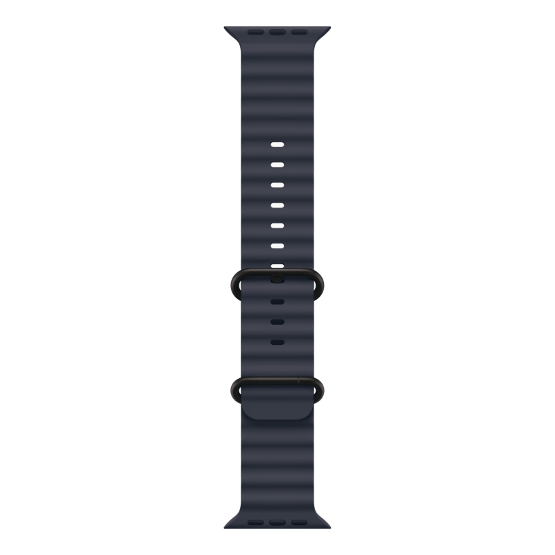 Apple Watch Ultra 2 49mm Черный Титан Ремешок Ocean Темно-Синего Цвета 2024