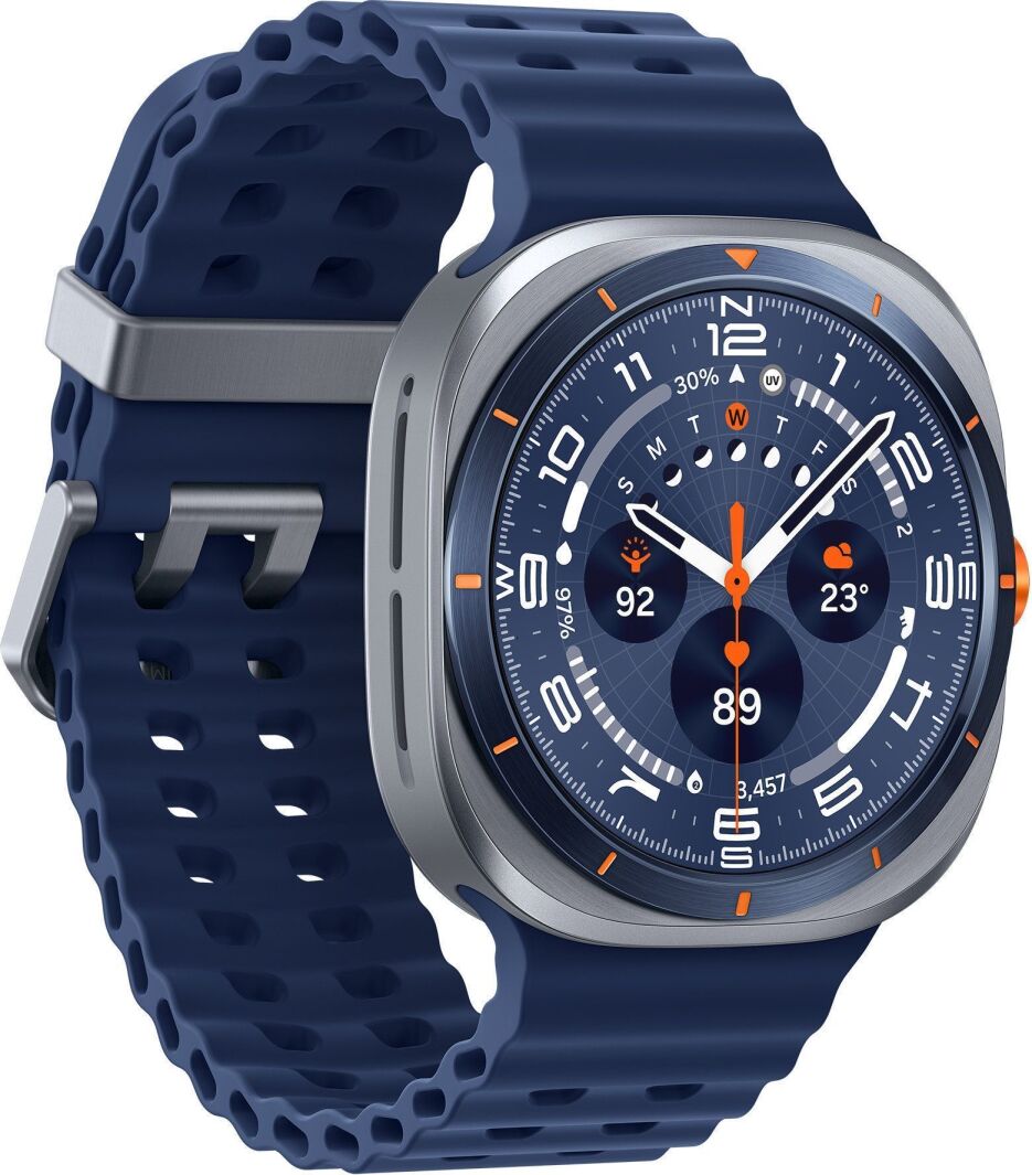 Samsung Galaxy Watch Ultra 47mm Синий Титан с Синим Ремешком LTE 2025