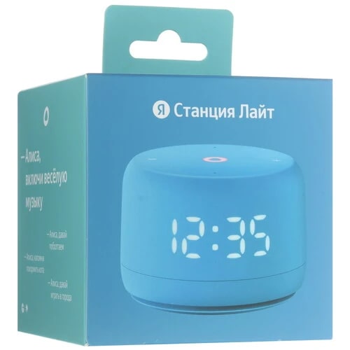 Яндекс Станция Лайт 2 с Алисой Синяя