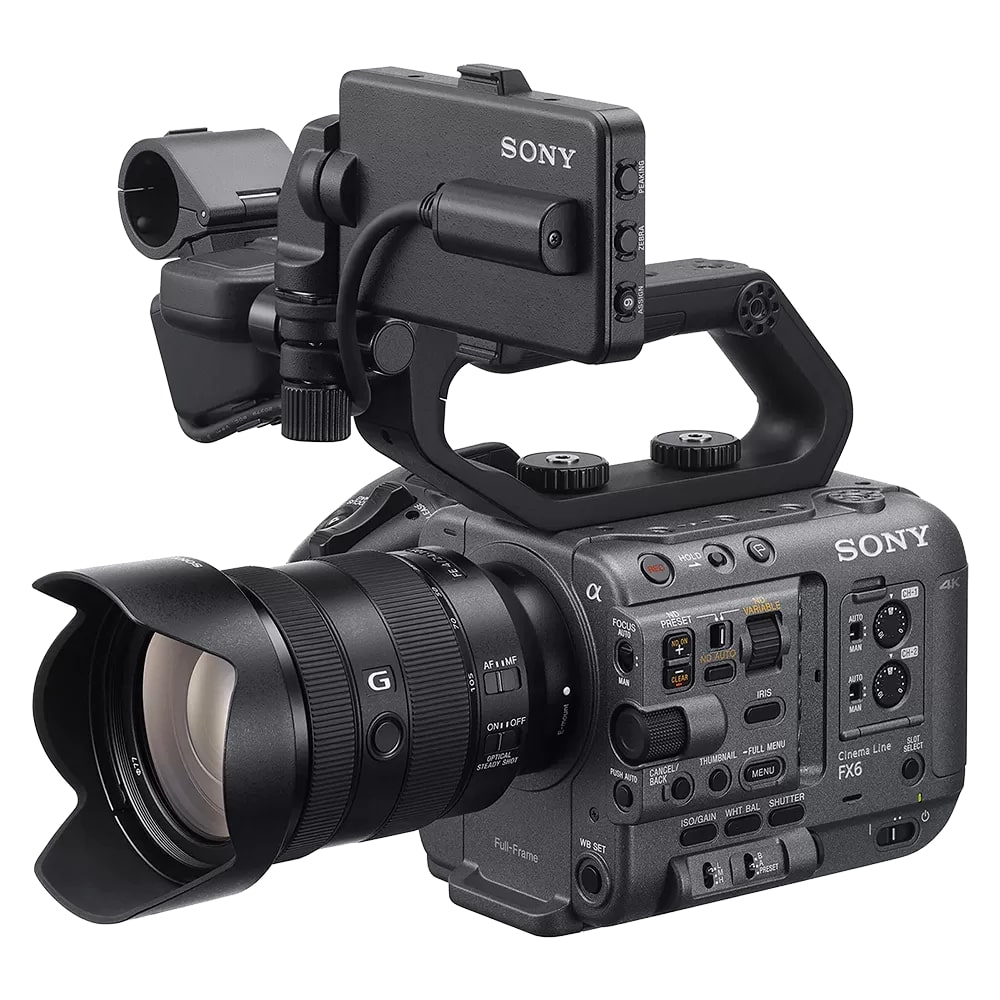 Видеокамера Sony ilme-FX6 Kit FE 24-105mm F/4 G Меню На Английском Языке
