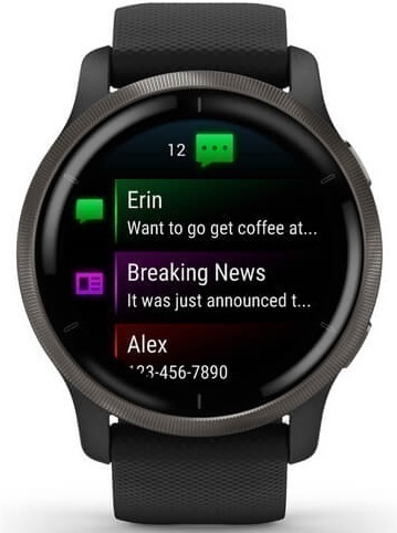 Garmin Venu 2 Plus Черный (010-02496-11)
