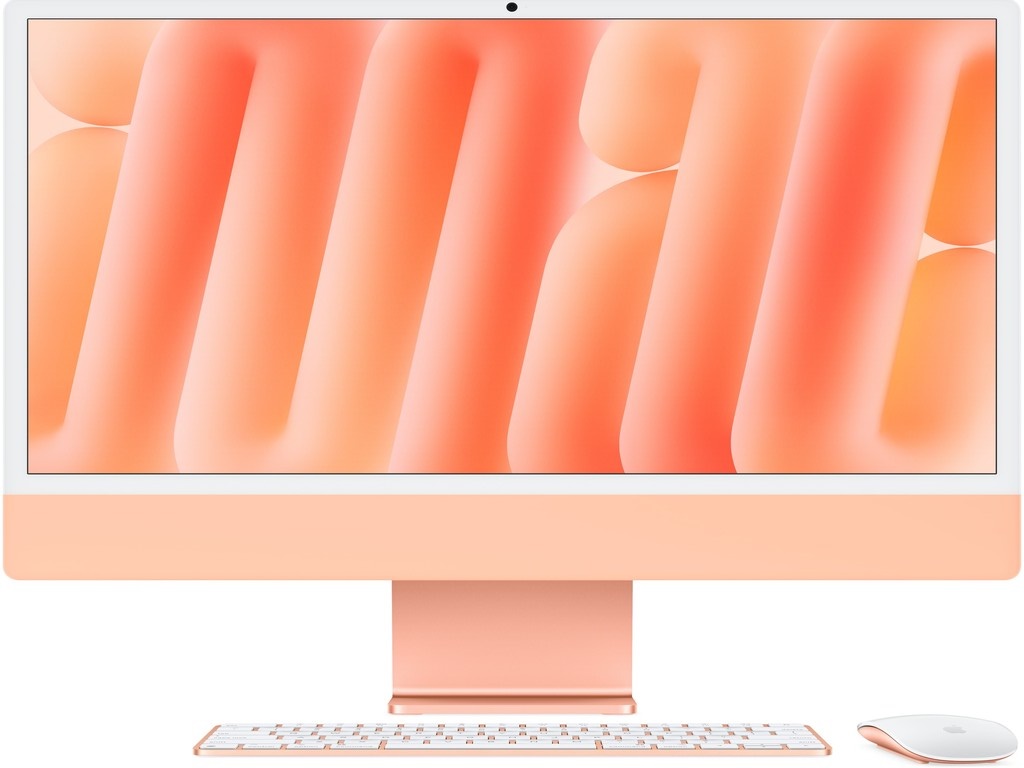 iMac 24 2024 M4 10C CPU/16/512ssd/10C GPU Оранжевый MWV93