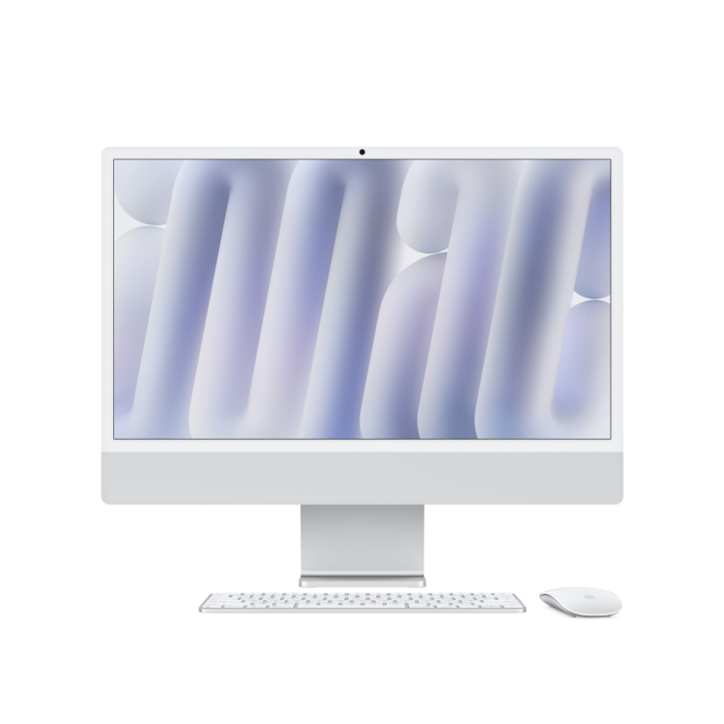 iMac 24 2024 M4 10C CPU/24/512ssd/10C GPU Серебристый MCR24