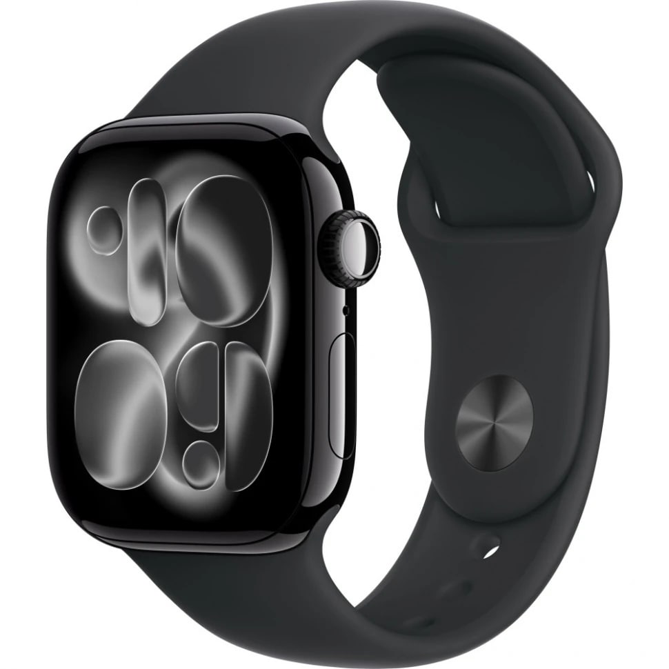 Apple Watch 11 46mm S/M Черный Глянец
