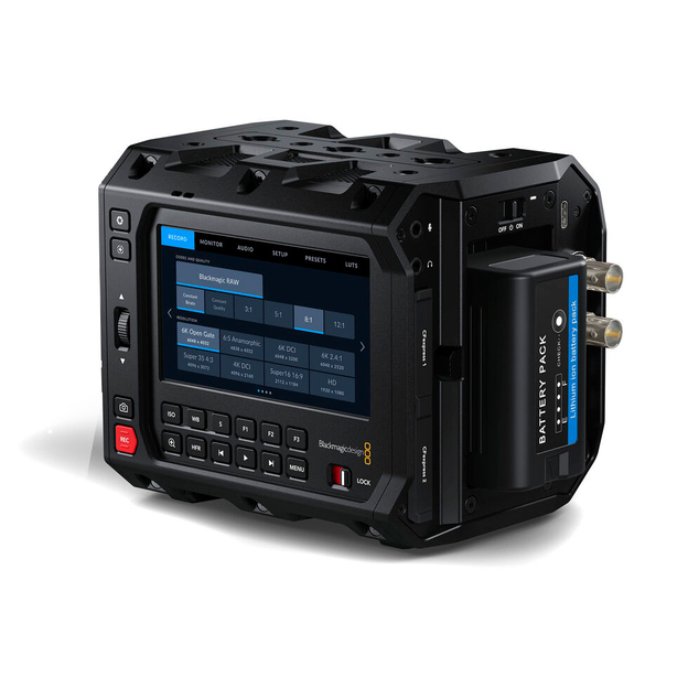 Видеокамера Blackmagic Pyxis 6K EF  Меню На Русском Языке