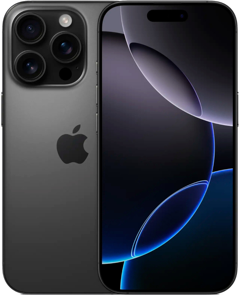 iPhone 16 Pro 128Gb Титановый Черный 1SIM