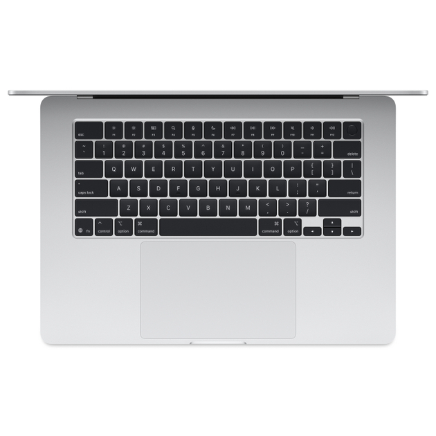 MacBook Air 15 2025 M4 10C CPU/16/256ssd/10C GPU Серебристый MW1G3