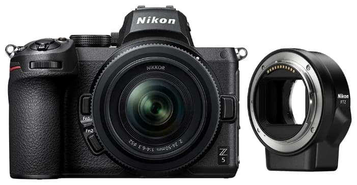 Nikon Z5 Kit 24-50mm F4.5-6.3 VR Меню На Английском Языке