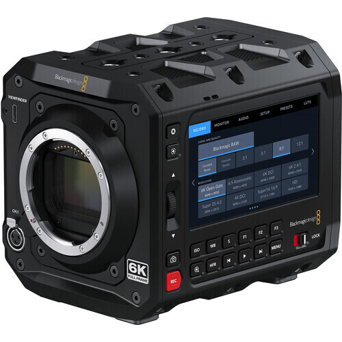 Видеокамера Blackmagic Pyxis 6K L-Mount  Меню На Русском Языке