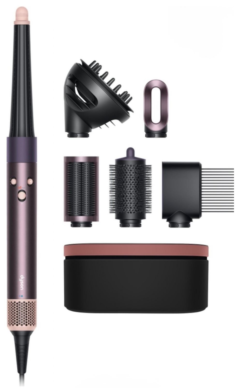 Стайлер Dyson AirWrap HS08 Long Фиолетовая Яшма с Диффузором