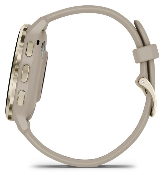 Garmin Venu 3S Французский Серый с Золотистым Безелем (010-02785-02) 