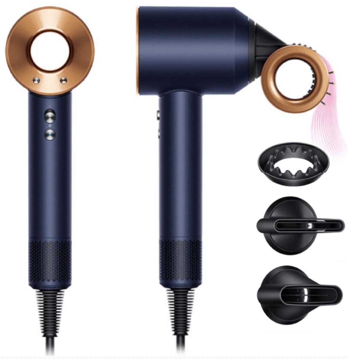 Фен Dyson SuperSonic HD08 Прусский Синий/Медь с Кейсом