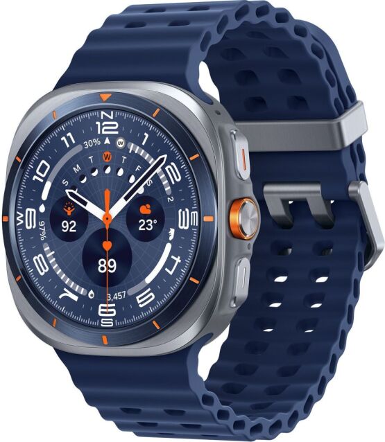 Samsung Galaxy Watch Ultra 47mm Синий Титан с Синим Ремешком LTE 2025