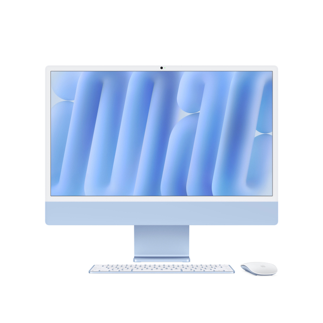 iMac 24 2024 M4 10C CPU/16/512ssd/10C GPU Голубой MWV33