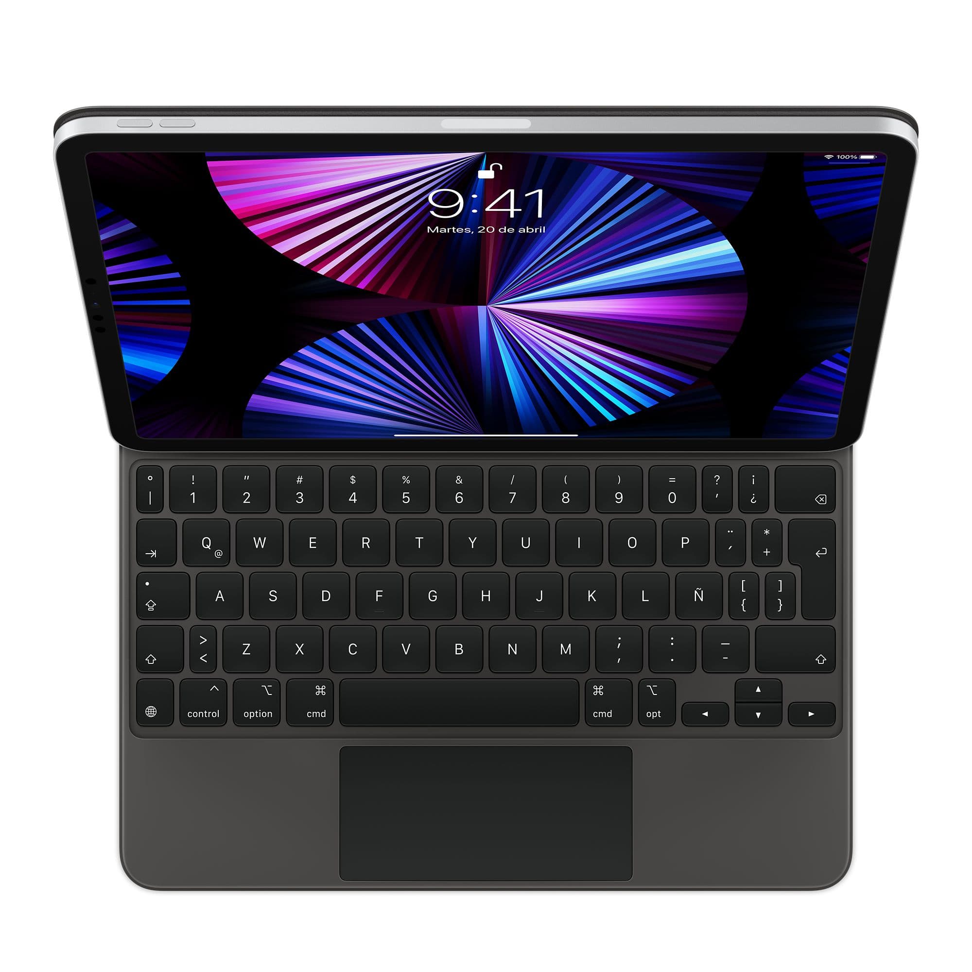 Клавиатура Magic Keyboard С Тачпадом iPad Pro 11 и iPad Air Черная 2021 MXQT2