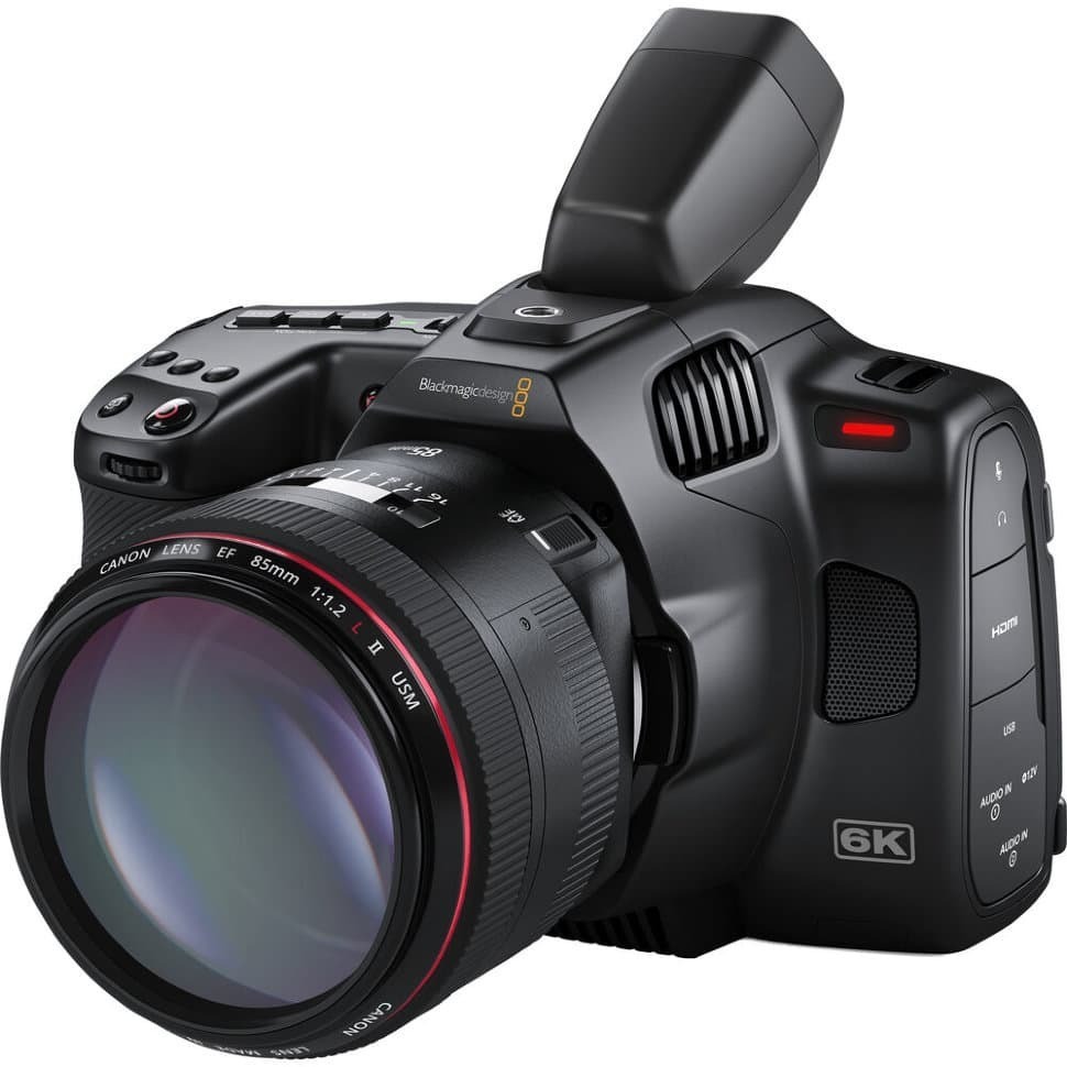 Видеокамера Blackmagic Pocket Cinema Camera 6K Pro  Меню На Русском Языке