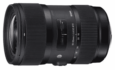 Sigma AF 18-35mm F/1.8 DC HSM Art Canon EF-S