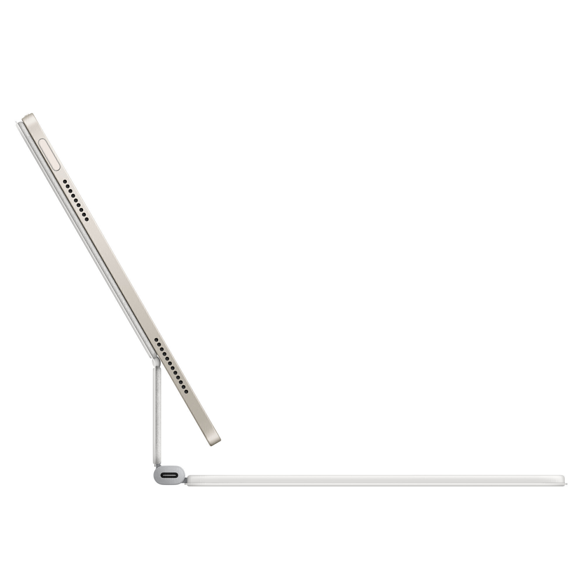 Клавиатура Magic Keyboard С Тачпадом iPad Air 11 Белая 2025 MDFV4