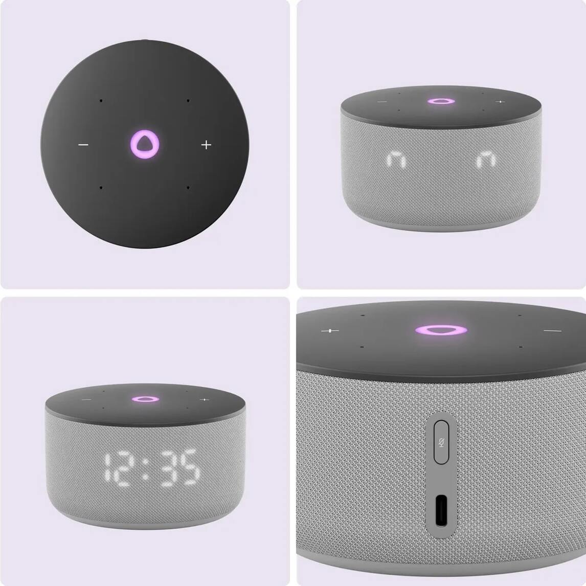 Яндекс Станция Мини 3 с Алисой Серая