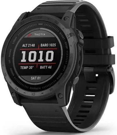 Garmin Tactix 7 Standart Edition с Черным Ремешком (010-02704-01)