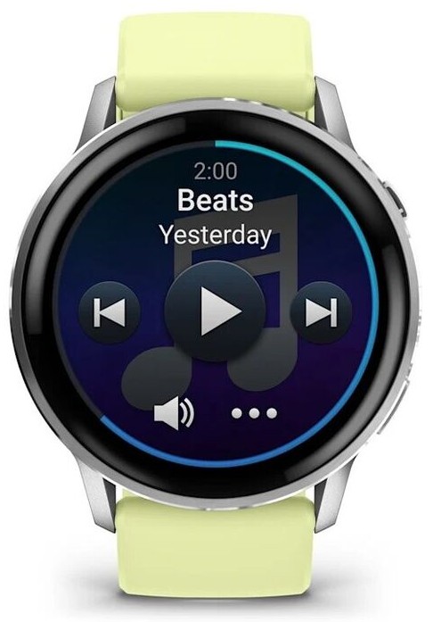 Garmin Venu 4 45mm Серебристые с Лимонным Ремешком (010-03014-02)