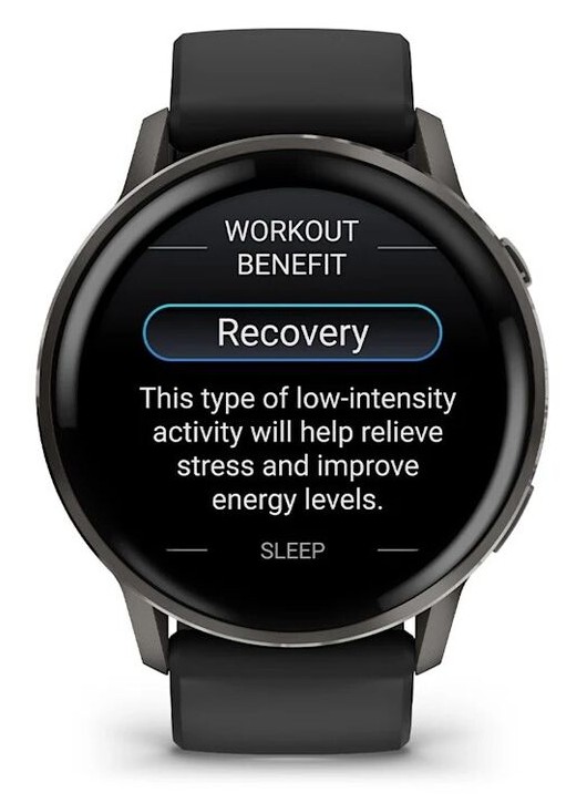 Garmin Venu 4 45mm Темно-Серые с Черным Ремешком (010-03014-00)