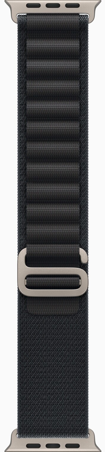 Apple Watch Ultra 3 49mm Бежевый Титан Ремешок M Alpine Черного Цвета 2025