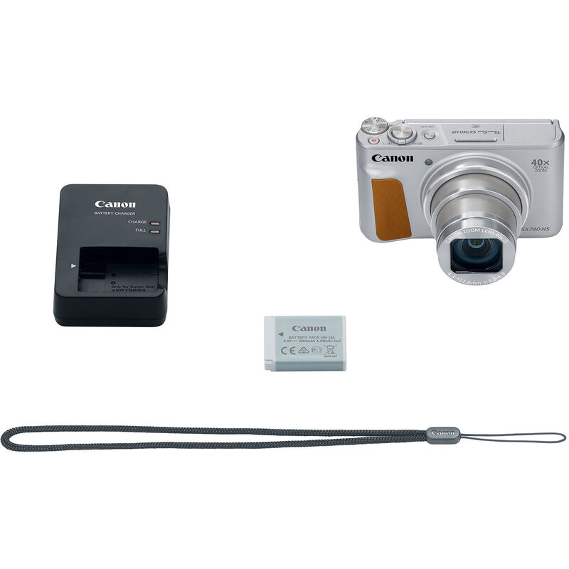 Canon Powershot SX740 HS Серебристый Меню На Русском Языке