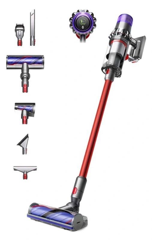 Вертикальный Пылесос Dyson V11 Extra SV28 Никель/Красный