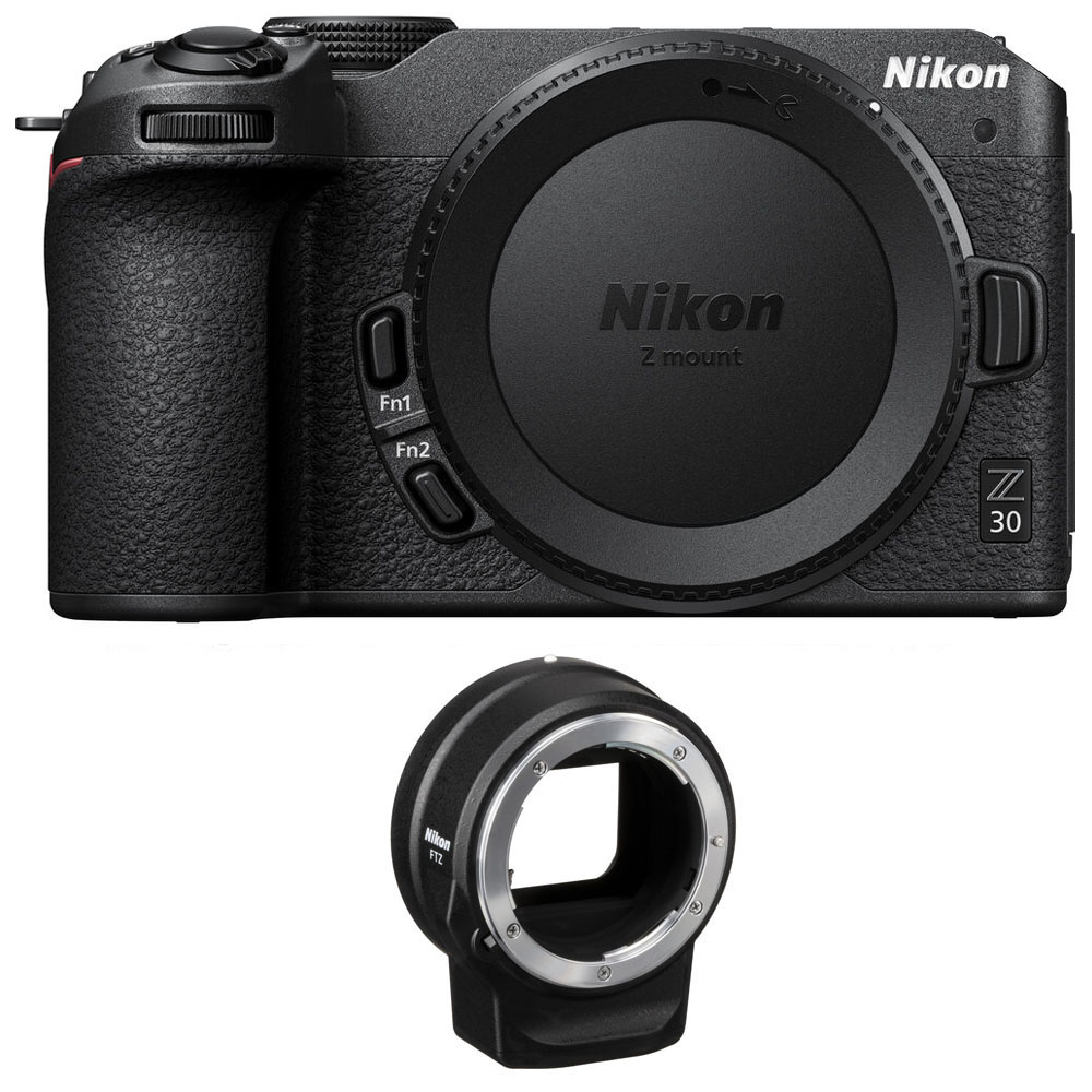 Nikon Z30 Body   FTZ Adapter Меню На Английском Языке