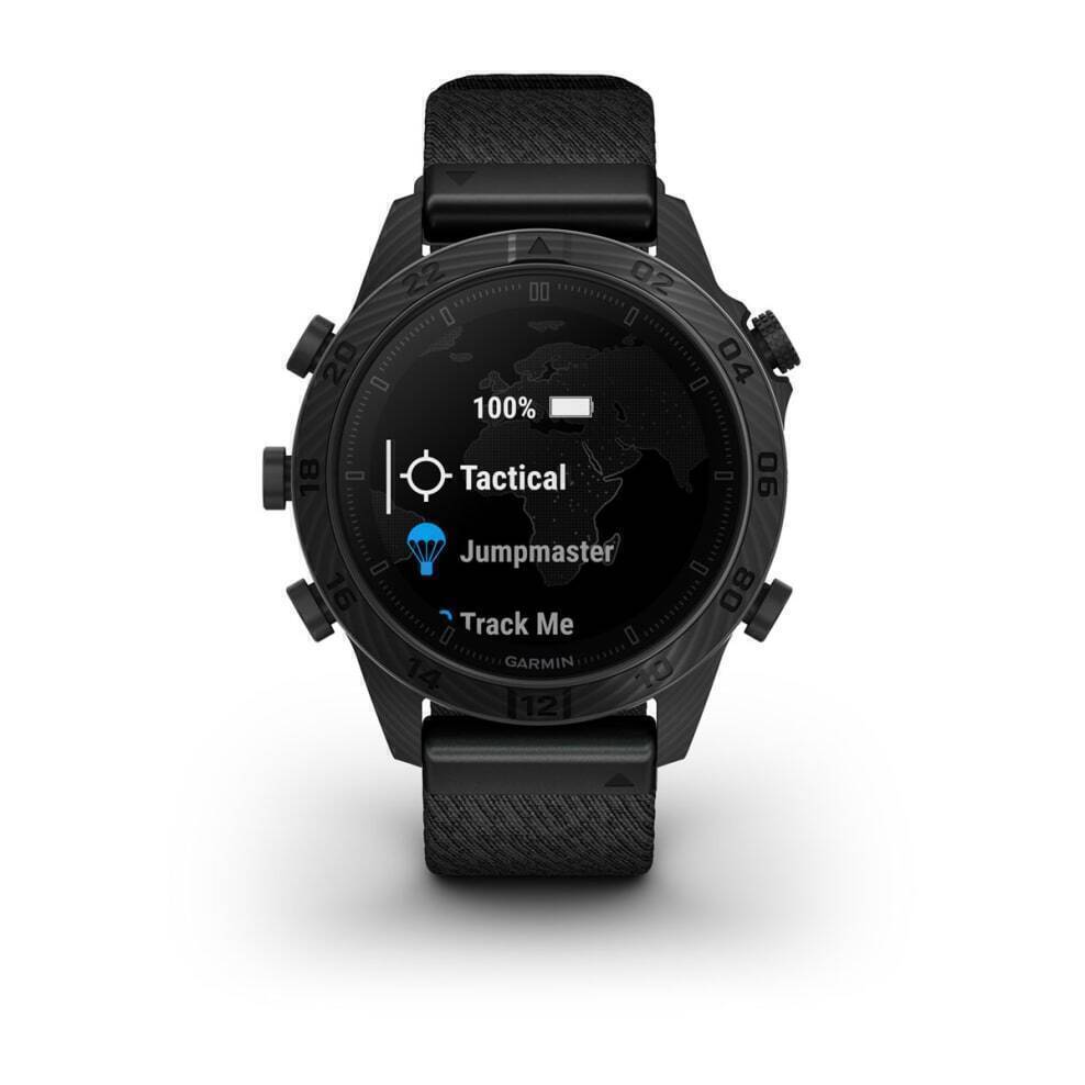 Garmin MARQ Commander Gen 2 Carbon Edition 46mm с Черным Нейлоновым Ремешком (010-02722-01)