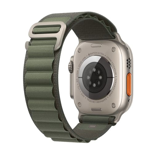 Apple Watch Ultra 49mm GPS   Cellular Титановые Ремешок Alpine Зеленого Цвета