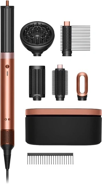 Стайлер Dyson Airwrap HS09 Coanda Янтарный/Шелковый с Диффузором