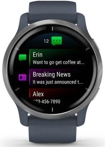 Garmin Venu 2 Plus Синий Гранит (010-02430-10)